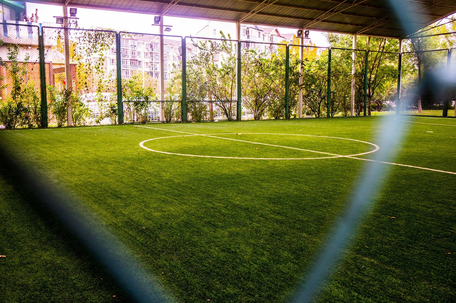 Artificial Grass Basketball Court